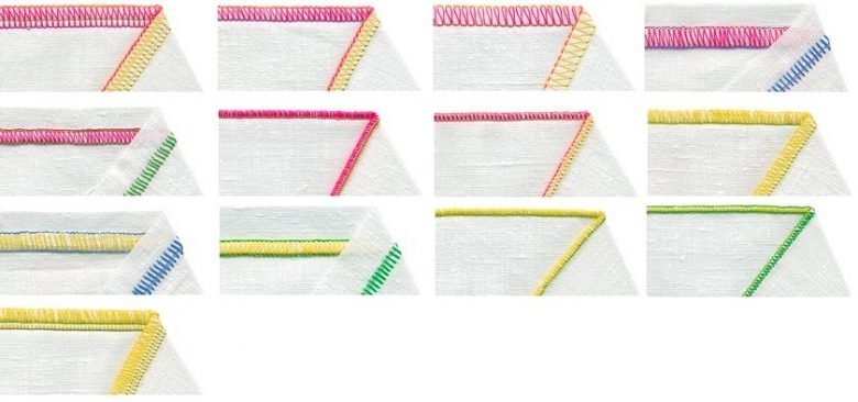 the stitches are made for the item