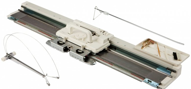 complete silver reed sk280 knitting machine