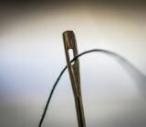 Hand sew a hidden seam