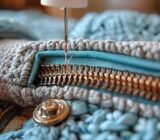 5 steps to carefully sew a zipper