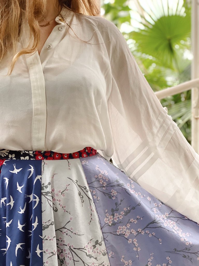 What material to sew the skirt from?