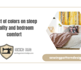 Effect of colors on sleep quality and bedroom comfort