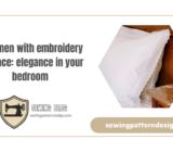 Bed linen with embroidery and lace: elegance in your bedroom