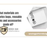 What materials are Puzzletex bags, reusable masks and accessories made of? How do we maintain them?