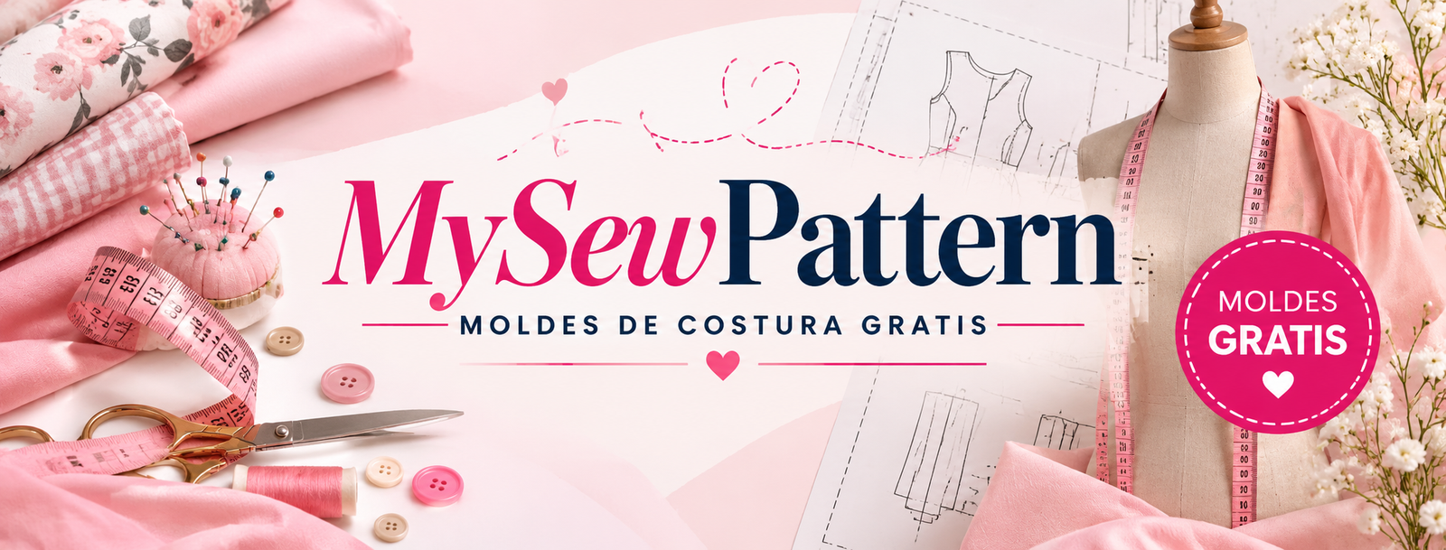 Moldes de costura gratis en PDF para descargar